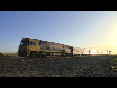 1AM8 The Overland Passenger Train (Journey Beyond Rail Expeditions) (4/4/2021) - PoathTV Railways