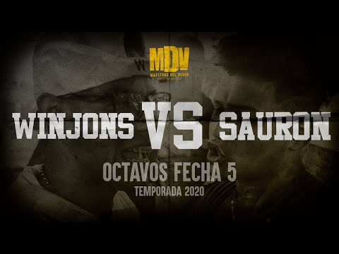 WINJONS VS SAURON - Octavos Fecha 5 (Temporada 2020) - Maestros Del Verso