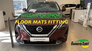 BRAND NEW NISSAN QASHQAI 2022 (Tailored Floor mats fitting video by Gumárny Zubří)