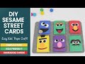 How To Make Cards Sesame Street