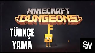MİNECRAFT DUNGEONS TÜRKÇE YAMA KURULUM 2025