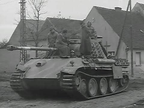 Panther Ausf. G Captured by U.S. Cavalry (1945)