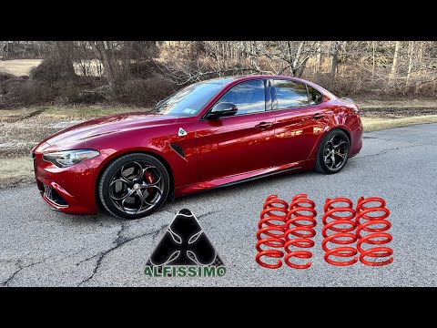 Alfa Romeo Giulia QV | Alfissimo Performance Springs Reviewed