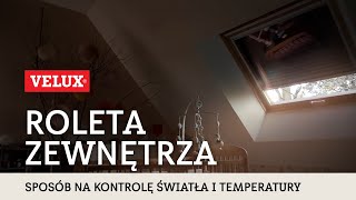 Roleta solarna zewnętrzna na okno dachowe VELUX SSL 0000S MK08 78x140 (Zdjęcie 0)