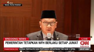 Download lagu BREAKING NEWS Konpers Pemerintah Sikapi Kondisi Geopolitik Global Terkini: WFH Tiap Jumat mp3