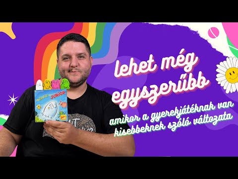 Szellemes kellemes jellemes  - Blitz Junior Játékbemutató - Mit Játsszunk?