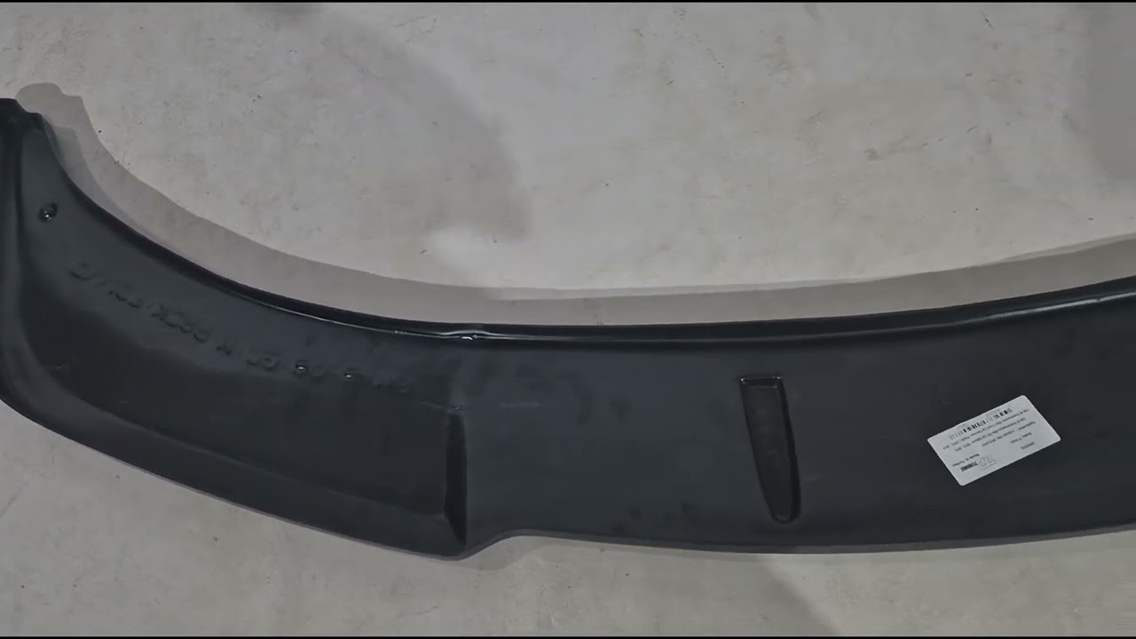 Передний лип-спойлер DPT (для M Performance, черный глянец) Video 1