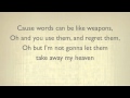 Colbie Caillat - Think good thoughts (lyrics)