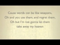 Colbie Caillat - Think good thoughts (lyrics) 
