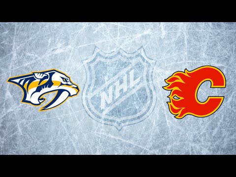 NHL Nashville Predators vs Calgary Flames / Nov.02, 2021/Goals only