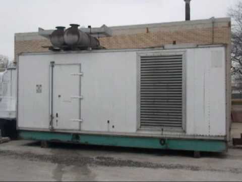 Used- Cummins 1250 kW standby Diesel Generator Set - Stock# 42187001