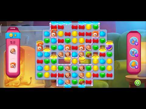 Homescapes level 9146 Super Hard level (+5moves)