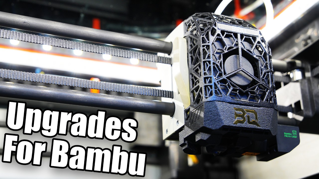 9 New Upgrades For Bambu Lab X1C & P1S Printers!