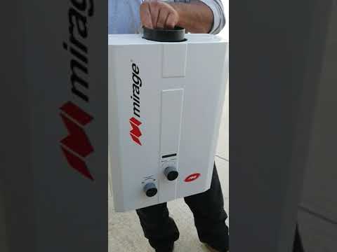 Boiler De Paso Mirage Flux 6l Blanco Para Gas Natural | Mercado Libre