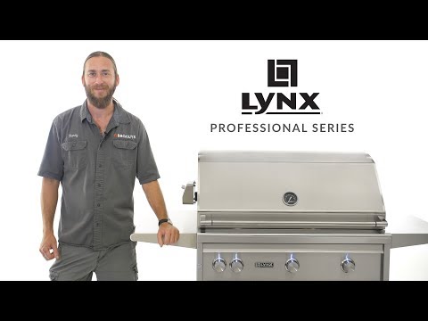 Lynx Professional Series All Infrared Trident Gas Grill Overview 