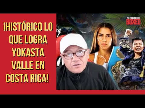 ¡Histórico lo que logra Yokasta Valle en Costa Rica! #YokastaValle