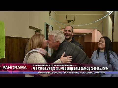 Cintra recibió la visita del presidente de la agencia Córdoba joven