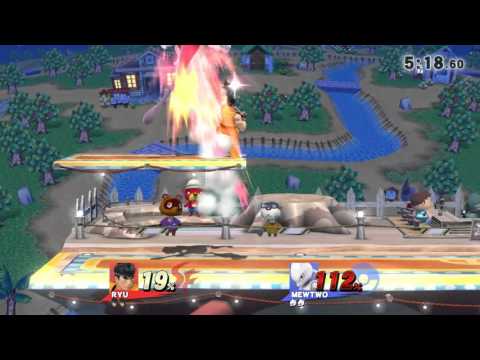 Ryu(Raikage) vs. Mewtwo(troll)