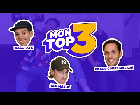 Grand Corps Malade, Ben Mazué et Gaël Faye : "J'ai un talent au niveau des chaussettes" | Mon top 3