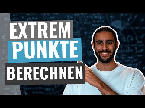 EXTREMPUNKTE BERECHNEN anhand eines Beispiels