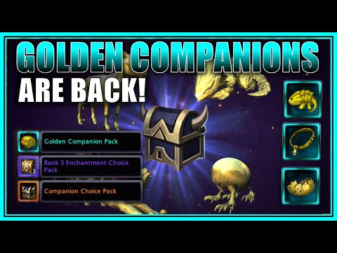 Golden Companions are Back! (best equip powers) Bundle Worth about 15 Mill AD (PC) - Neverwinter