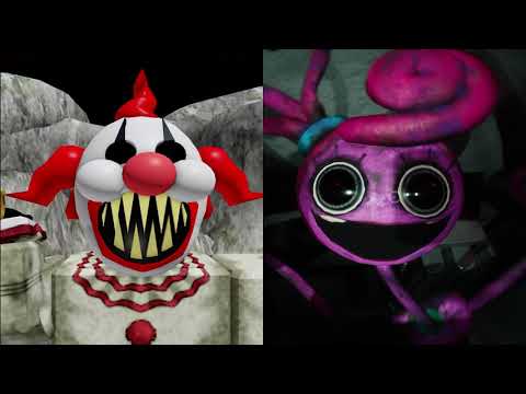 Escape Carnival Obby! EVIL CLOWN! Jumpscare vs poppy playtime chapter 2 Mommy Long Legs Jumpscare