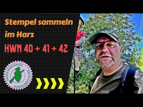 Stempel sammeln im Harz - Harzer Wandernadel 40, 41 und 42 #komoot