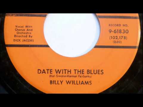 Billy Williams "Date With The Blues" May 1957 = CORAL 9-61830