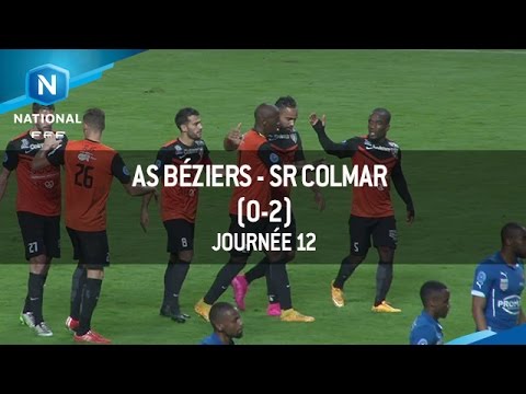 J12 : AS Béziers - SR Colmar (0-2), le résumé