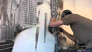 Robert De Niro Airbrushed Mural