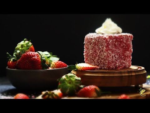 Gâteau Francis | Carré Rouge | Red Lamington Cake | Duchesse | Jam Francis