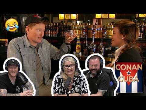 Conan Visits The Havana Club Rum Museum REACTION!! | OFFICE BLOKES REACT!!