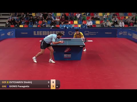 2015 ETTC: Ovtcharov Dimitrij (GER) Vs Gionis Panagiotis (GRE) [Full Match]
