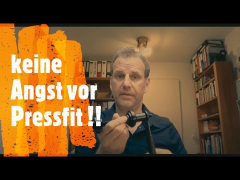 Pressfit Lager ausschlagen einpressen - keine Angst vor Pressfit Innenlager- so gehts super einfach!