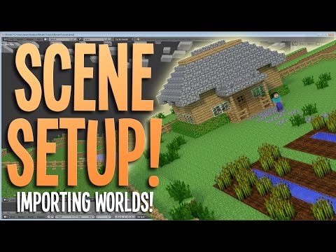 AnxiousCynic - Setting Up A Scene! - Blender Minecraft Animation Tutorial | 2