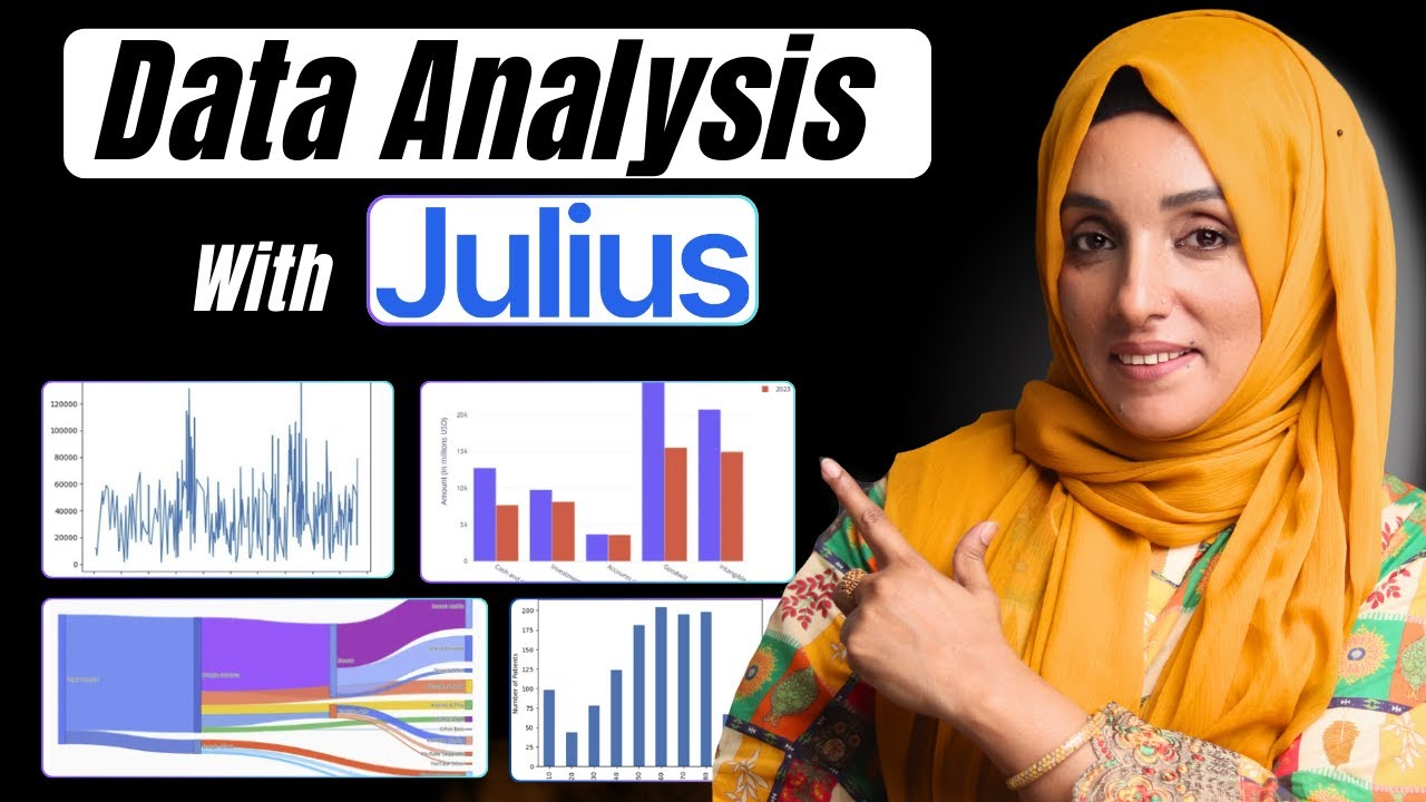 Best AI Tool for Data Analysis in 2025 Without Coding  | Data Analysis With Julius AI