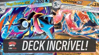 A DUPLA DE GRENINJA EX É INCRÍVEL! | POKÉMON TCG LIVE