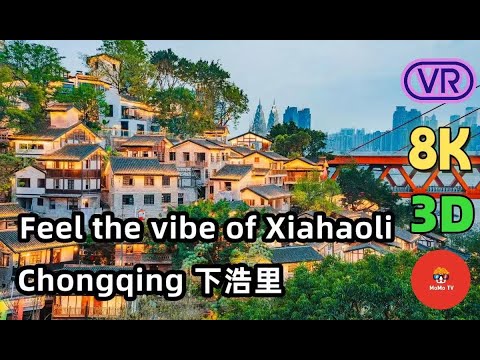 【180° VR】VR Stroll Through Xiahaoli Commuinty - China's 8D City of Chongqing Most Authentic Alley 3D