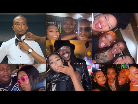 Most Housemates show up for Makhekhe at his homecoming party! Young Papi & Zee meet up