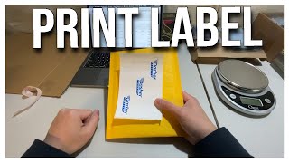 How to Print SHIPPING LABELS on Facebook Marketplace (Selling on Facebook Marketplace)