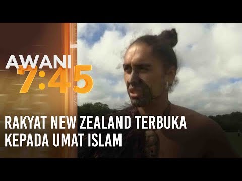 Rakyat New Zealand terbuka kepada umat Islam