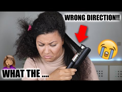 I Tried The InStyler ROTATING FLAT IRON & THIS...