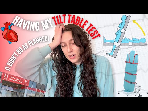 Having my Tilt Table Test (it Didn’t go as Planned!)