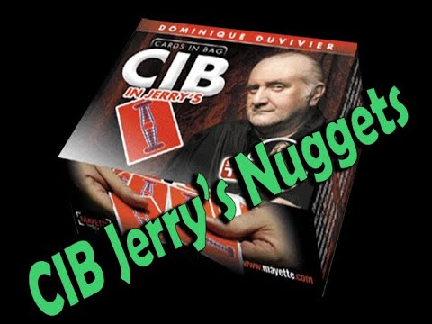 Voir la vidéo C.I.B Jerry Nuggets  Cards In Bag Duvivier - cib