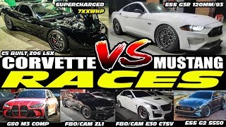 ESS G3R FBO MUSTANG VS C5 Z06 SUPERCHARGED, G80 M3, ZL1, CTS-V V3, ESS G3 S550, GT500, HELLCAT, Z06