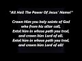 All Hail the Power of Jesus' Name UPBEAT and Crown Him Lord of All  154 729