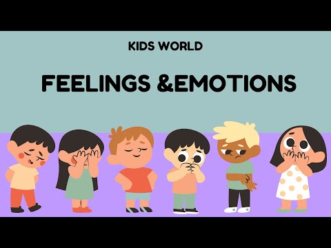 Feelings and Emotion Chant - Adjectives for Kids by KIDs WORLD.
