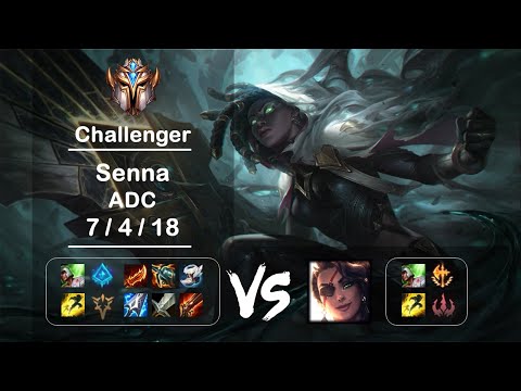 [4K] KR Challenger ADC Senna vs Samira Ep.1480