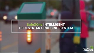 SafeXOne Intelligent pedestrian crossing system