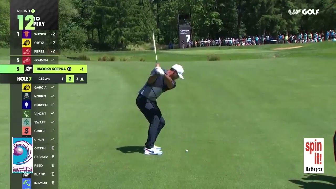 Great Golf Wedge Shots of Fowler, Rahm and Koepka - SDG Series